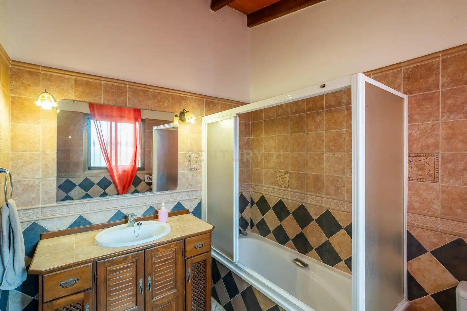 Baño de Casa o chalet de alquiler en Mijas con Aire acondicionado, Jardín privado y Trastero