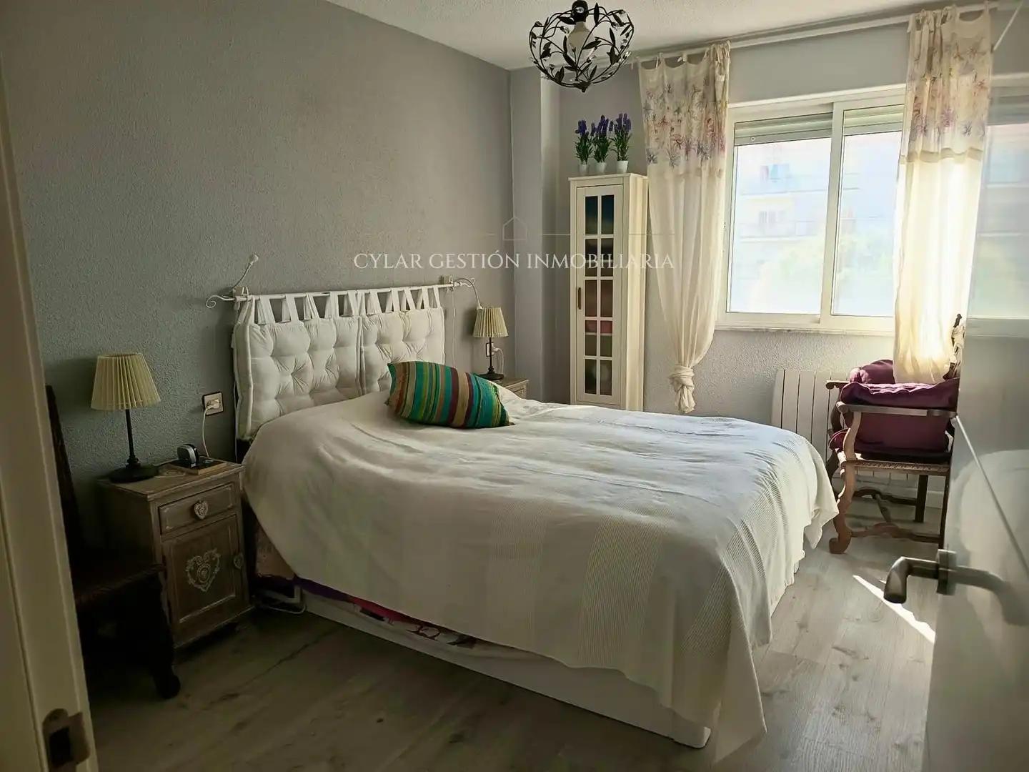 Schlafzimmer von Wohnung zum Verkauf in Terradillos mit Heizung, Parkett und Terrasse