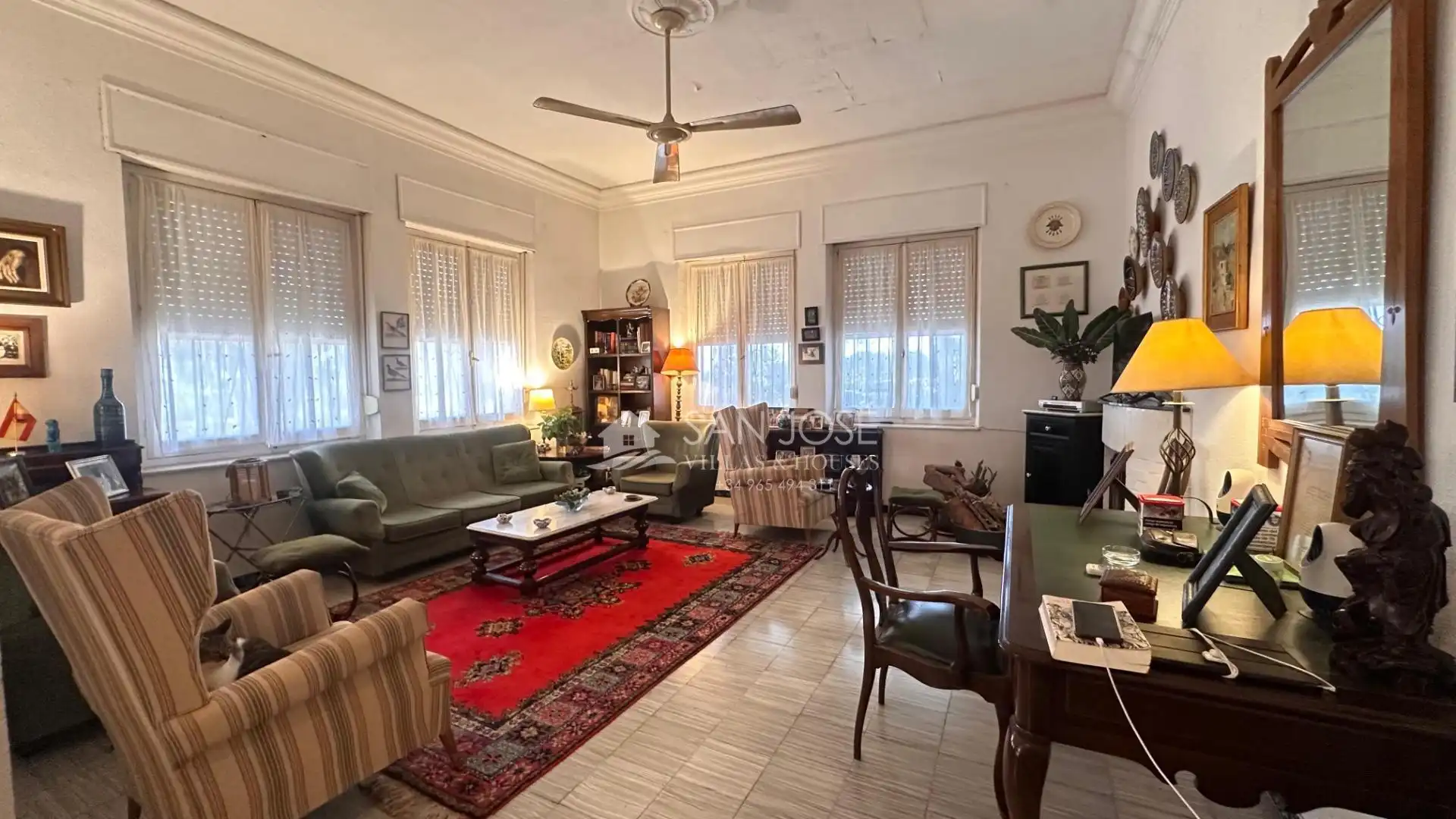 Living room of Houses for sale in Aspe  with Heating, Private garden and Terrace