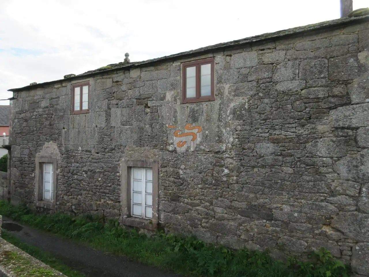Vista exterior de Finca rústica en venda en A Capela  amb Calefacció