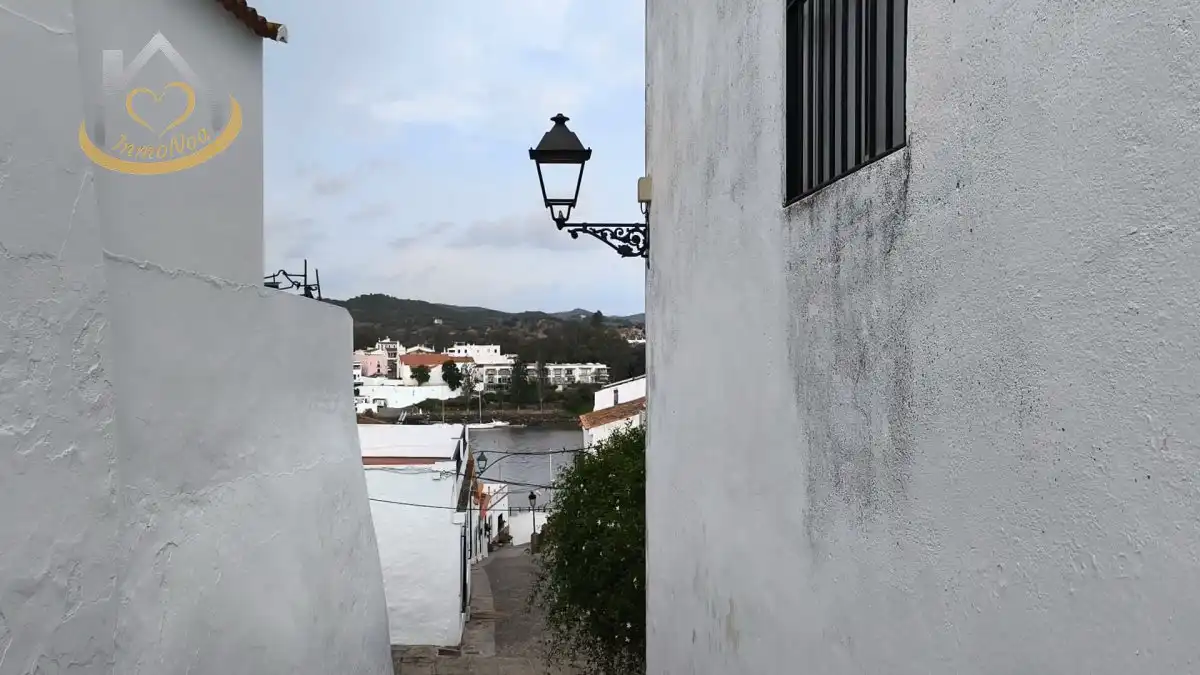Vista exterior de Casa o xalet en venda en Sanlúcar de Guadiana amb Jardí privat, Terrassa i Moblat