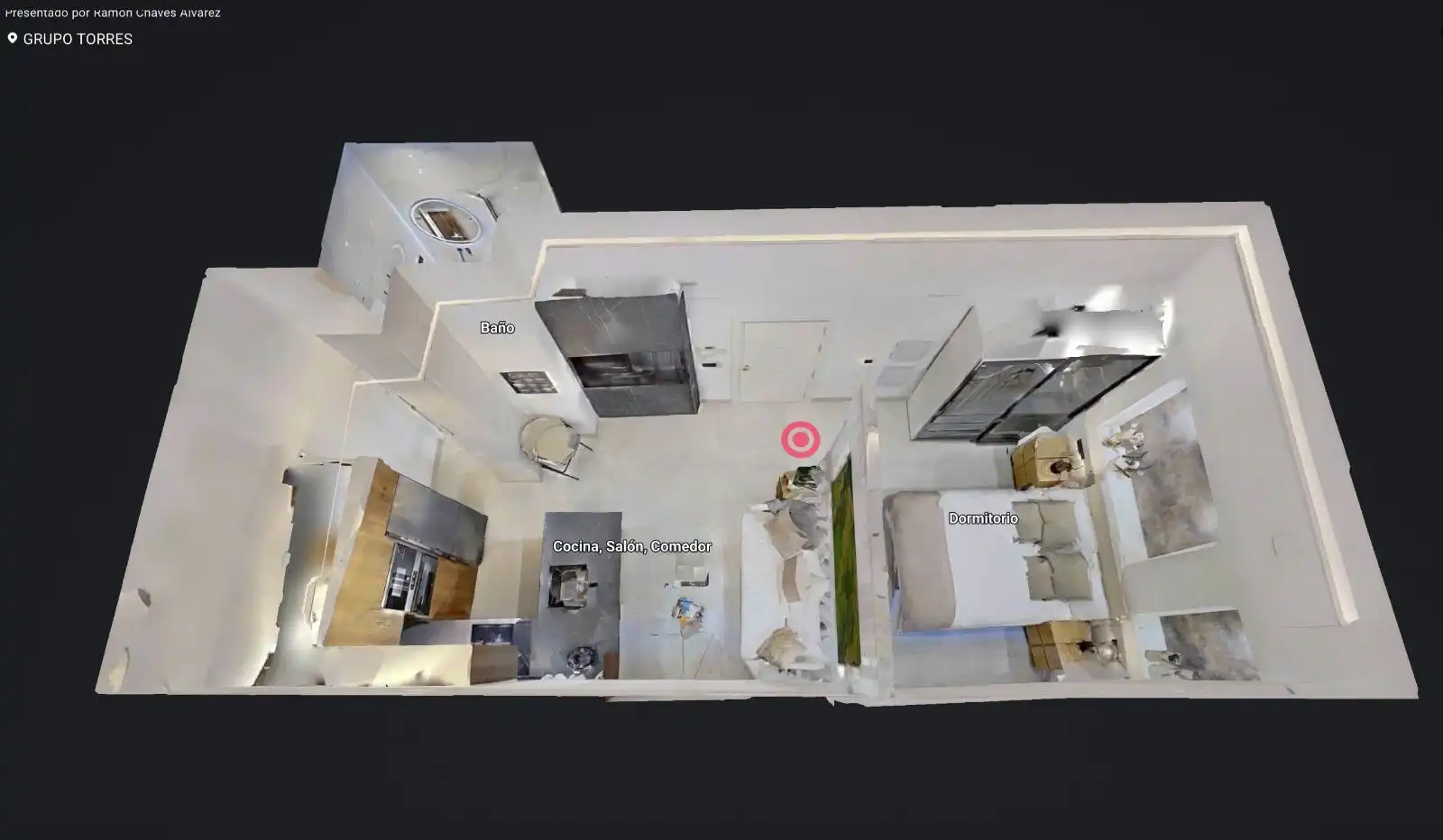 Bedroom of Ground floor for sale in Granada  with Air Conditioner, Private garden and Furnished