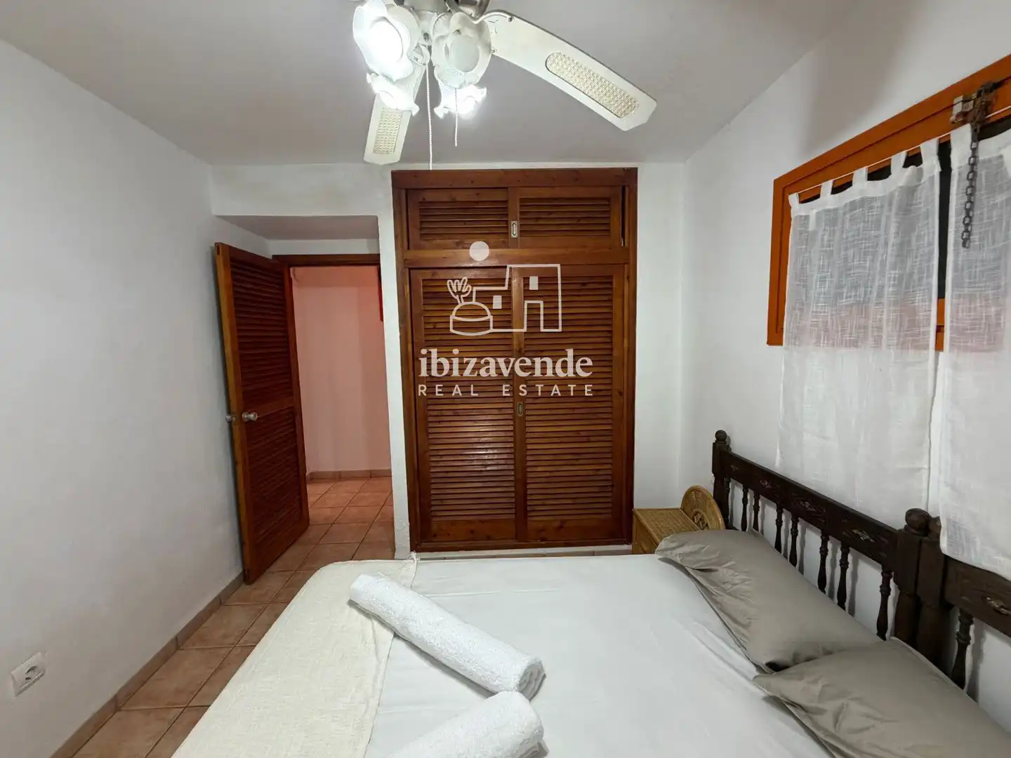 Bedroom of Flat for sale in Sant Joan de Labritja  with Air Conditioner, Heating and Terrace
