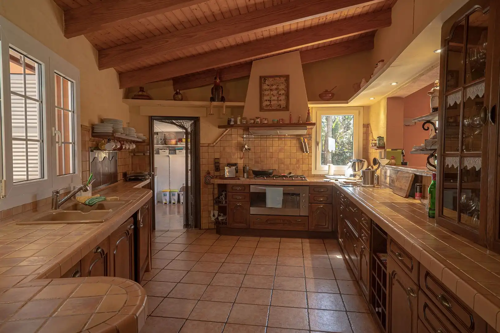 Kitchen of Houses for sale in Maó - Mahón  with Air Conditioner, Private garden and Terrace