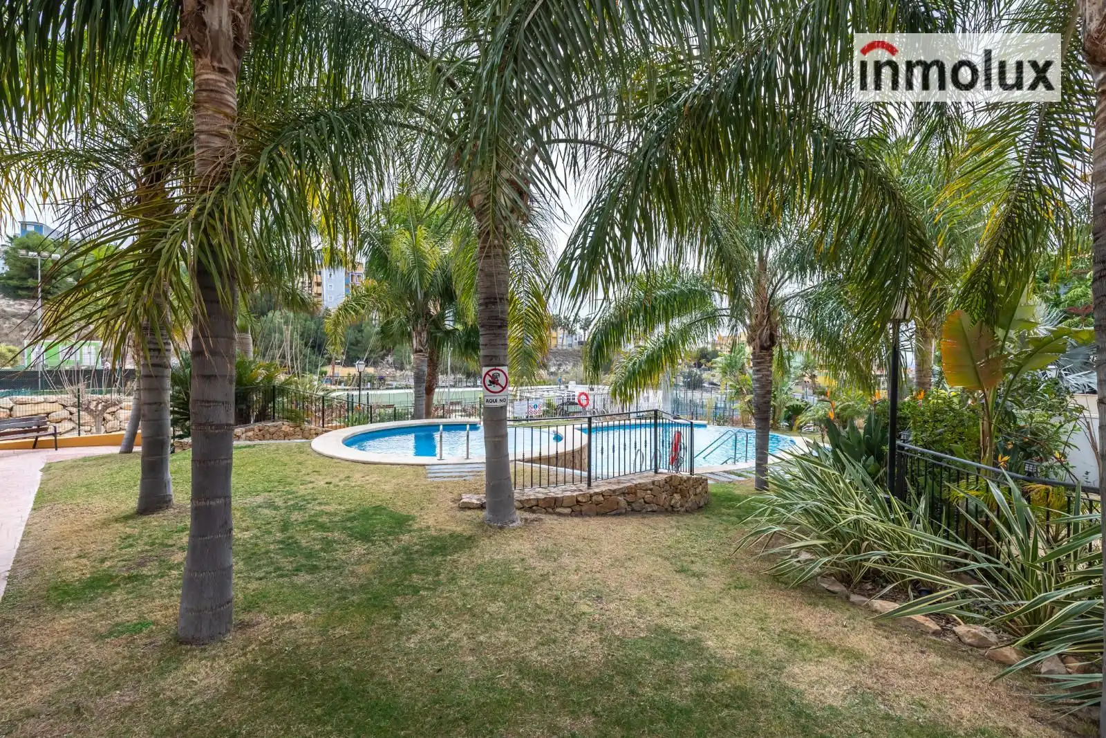 Schwimmbecken von Wohnung zur Miete in Mutxamel mit Klimaanlage, Heizung und Terrasse