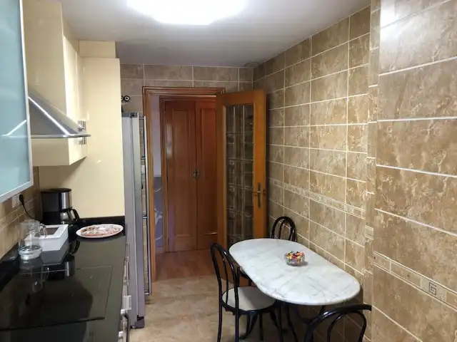Küche von Wohnung zum Verkauf in Valencia mit Klimaanlage, Heizung und Parkett