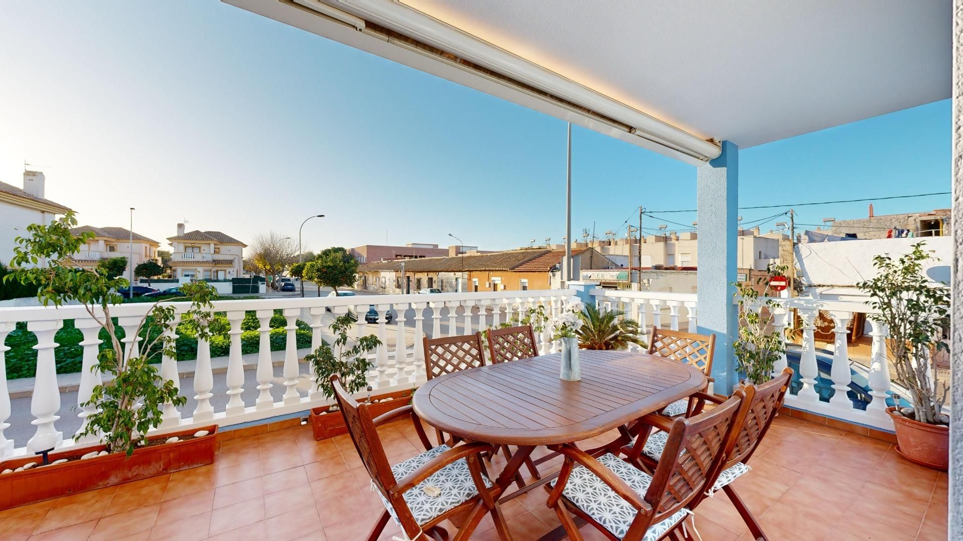 Terrace of Single-family semi-detached for sale in Cartagena  with Air Conditioner, Heating and Private garden