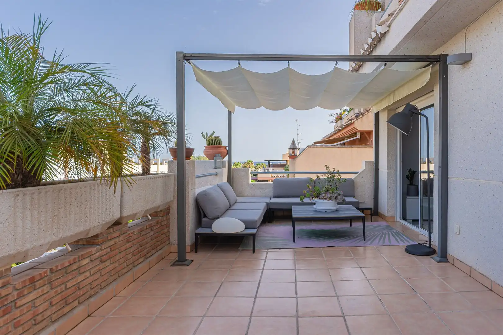 Terraza de Ático de alquiler en Almuñécar con Aire acondicionado, Terraza y Amueblado