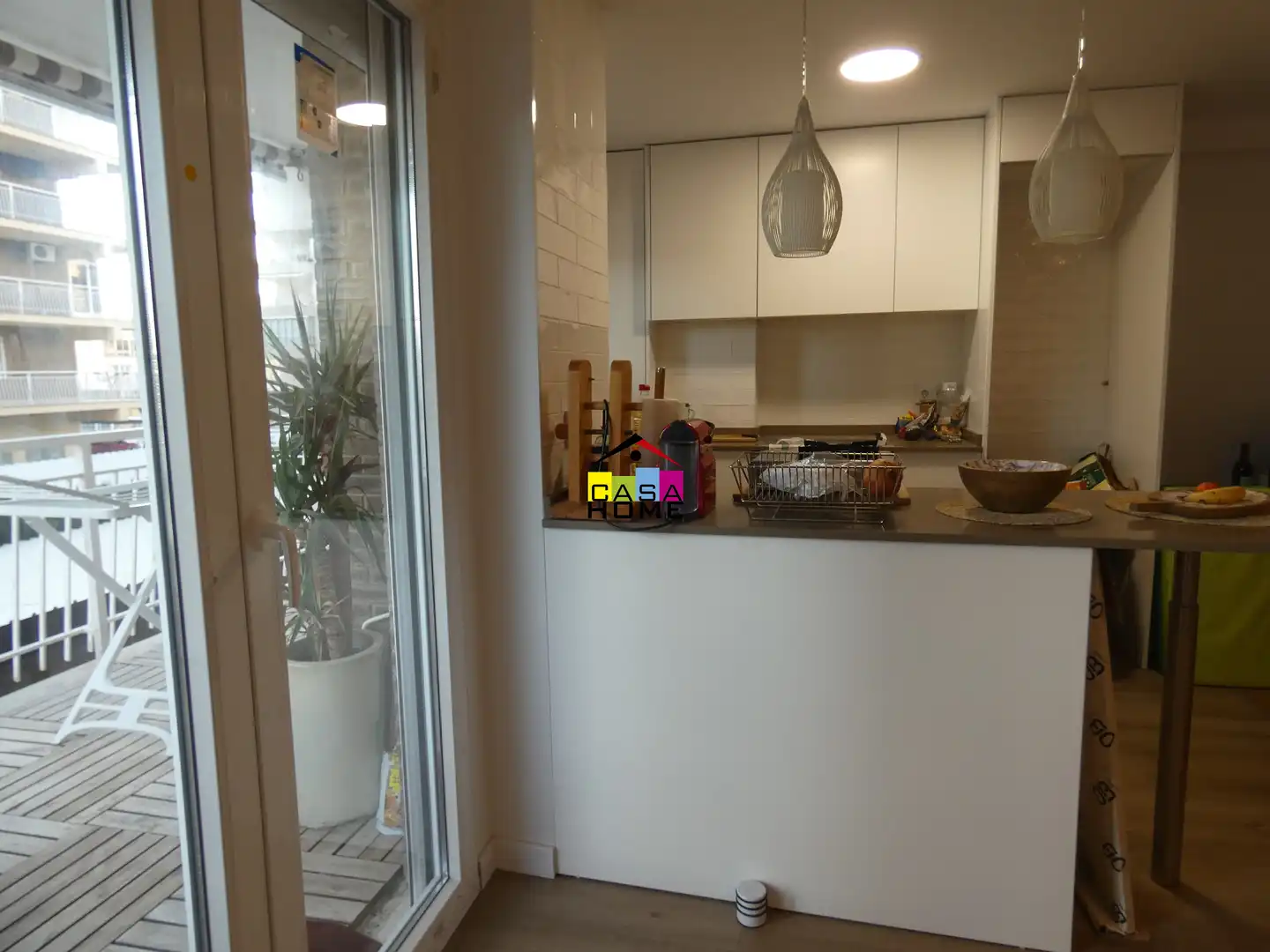 Cocina de Apartamento en venta en Benicasim / Benicàssim con Terraza, Amueblado y Piscina comunitaria