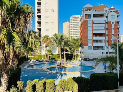 Swimming pool of Apartment for sale in Calpe / Calp  with Air Conditioner and Terrace