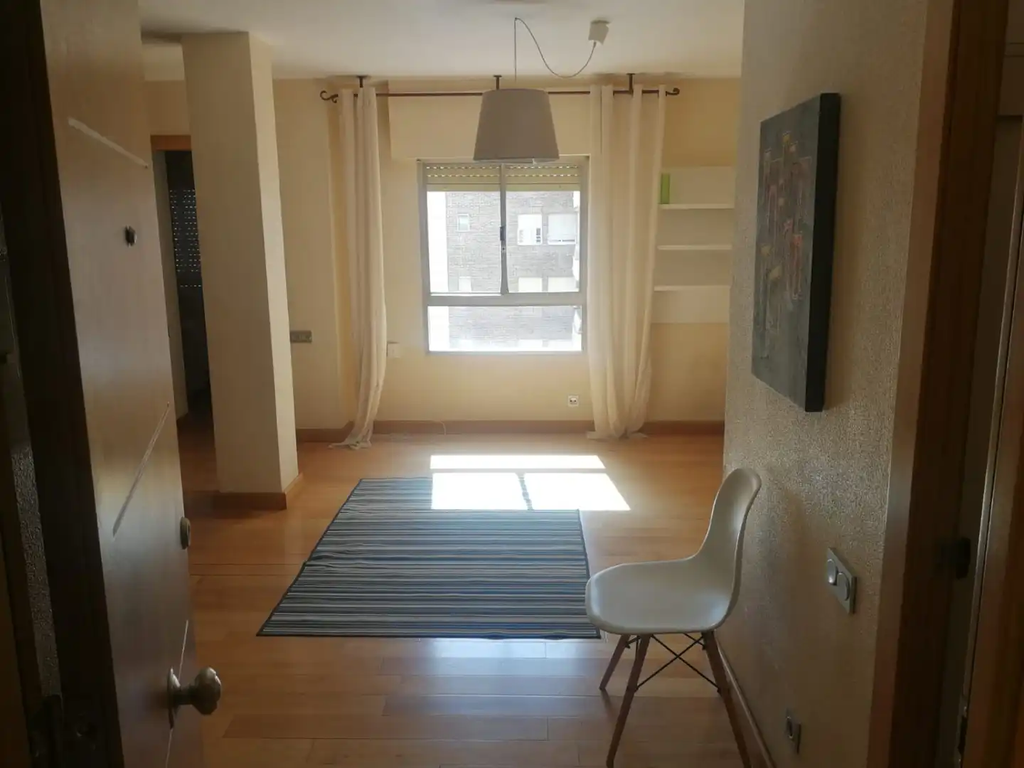 Living room of Flat for rent in Murcia  with Air Conditioner, Terrace and Furnished