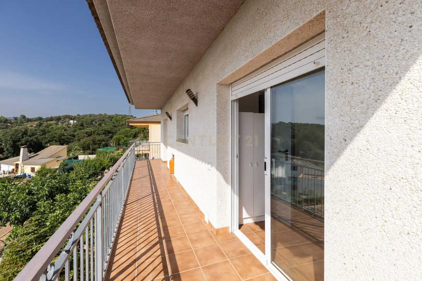 Terraza de Casa o chalet en venta en Fogars de la Selva con Jardín privado, Trastero y Piscina