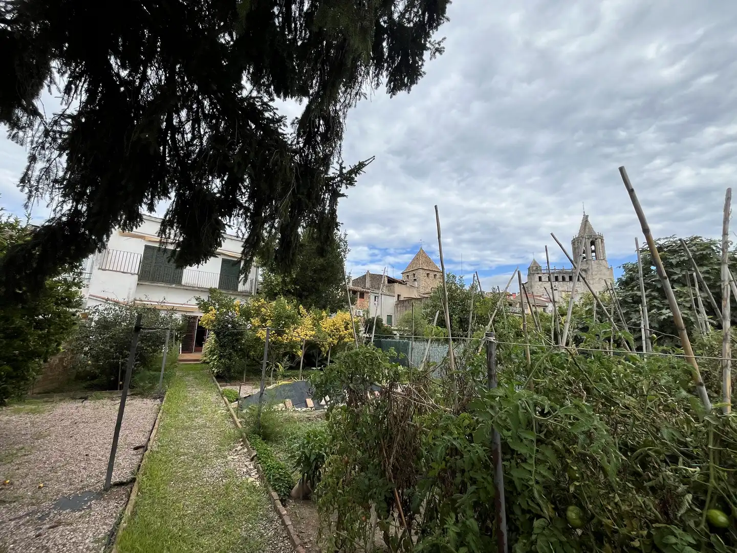 Jardín de Casa adosada en venta en Cassà de la Selva con Calefacción, Jardín privado y Parquet