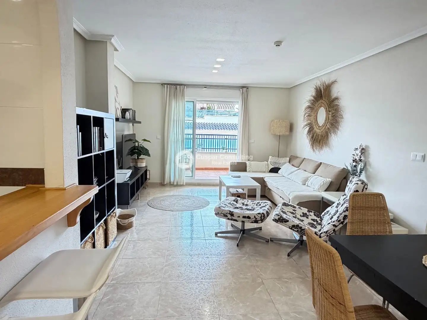 Sala d'estar de Apartament en venda en Pueblo Latino