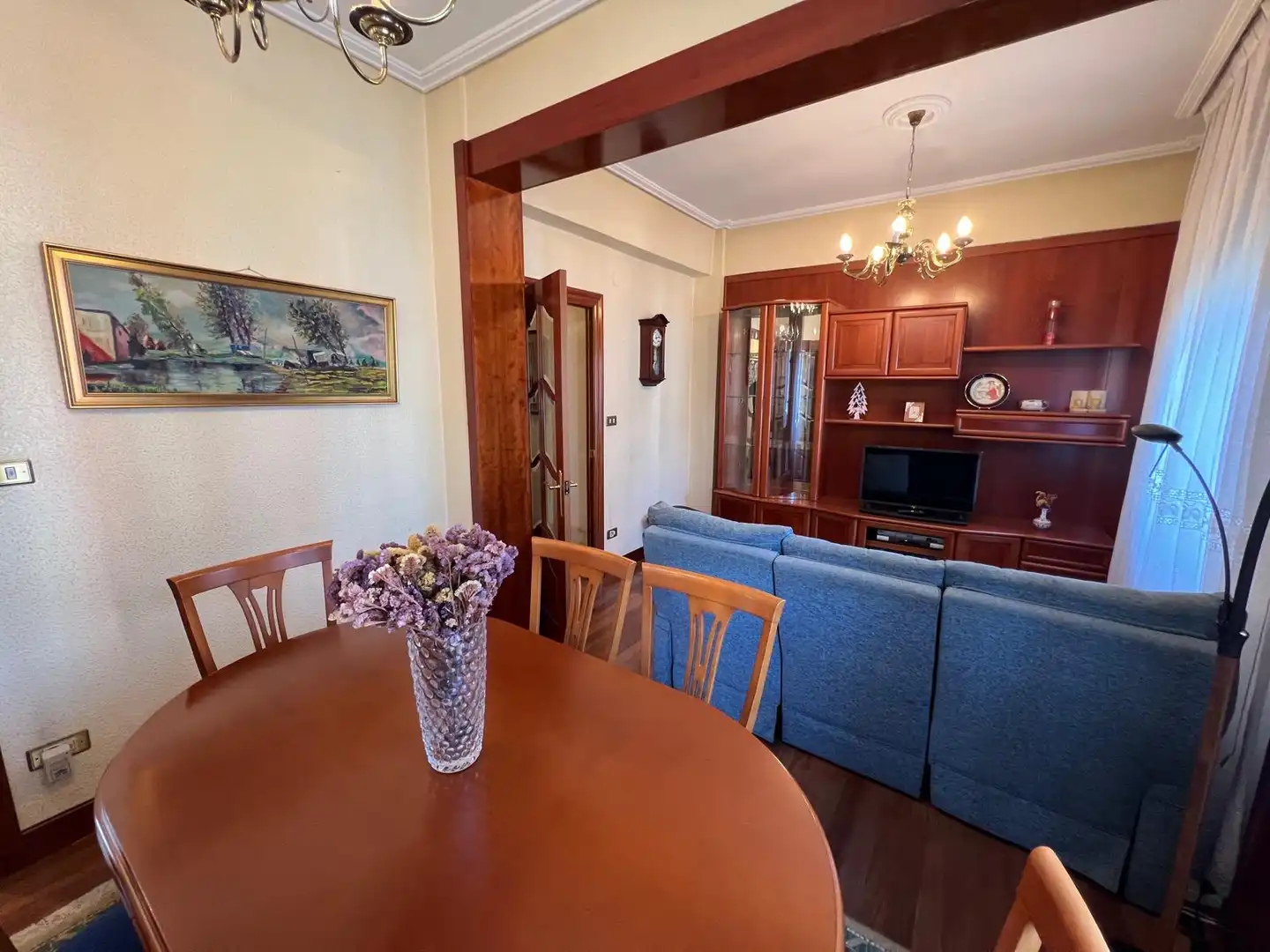 Dining room of Flat for sale in Bilbao   with Heating and Balcony