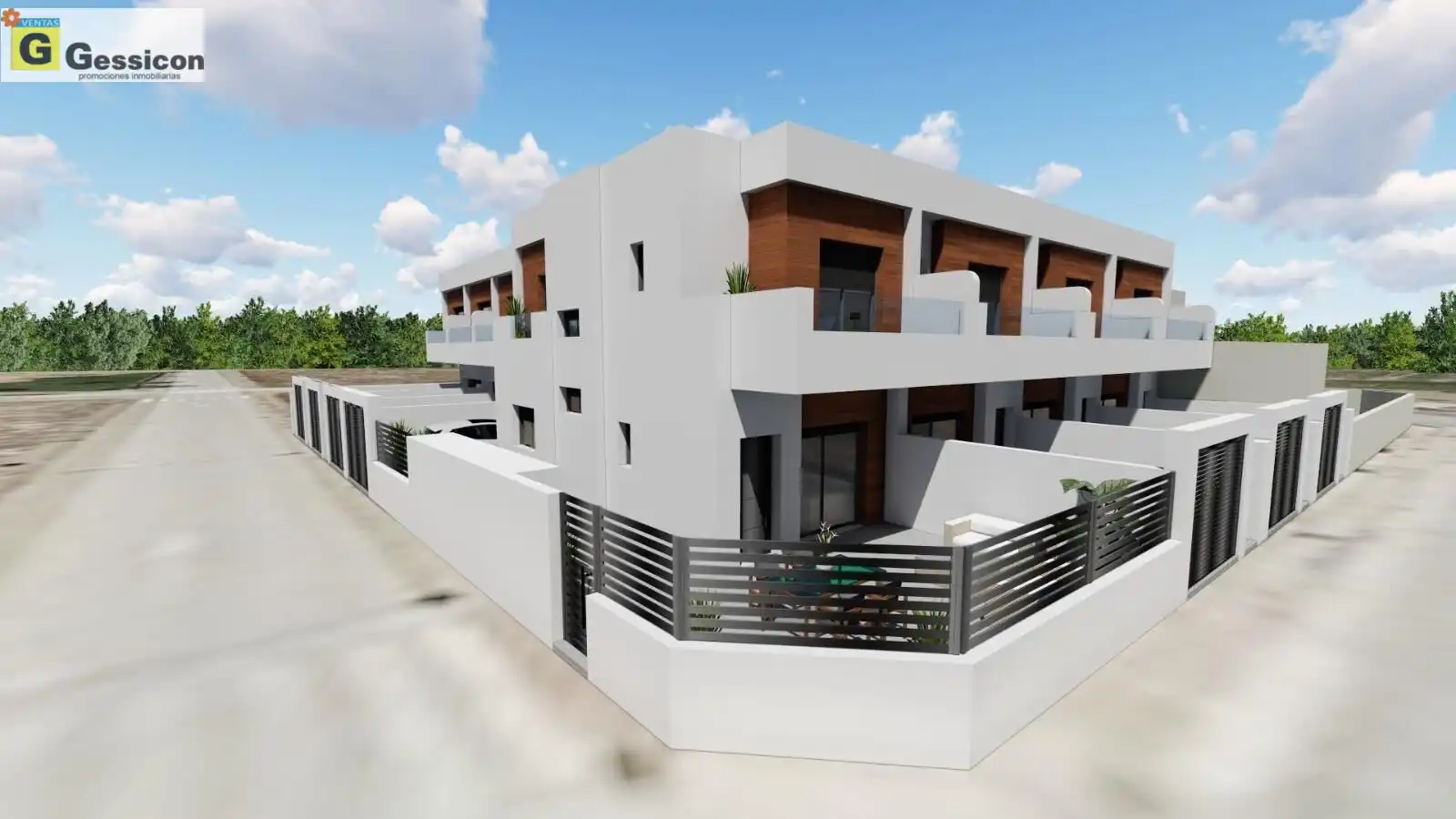 Vista exterior de Casa adosada en venta en Rafal con Aire acondicionado, Calefacción y Jardín privado