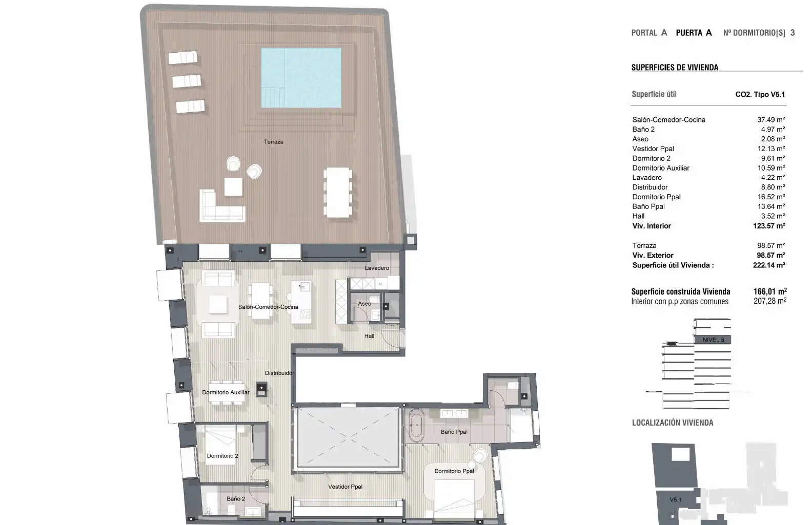 Mini appartamento con terrazza in vendita a Gràcia, imagen 22