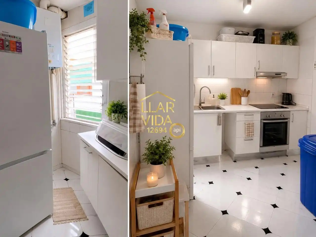 Kitchen of Flat for sale in Lleida  with Air Conditioner and Heating