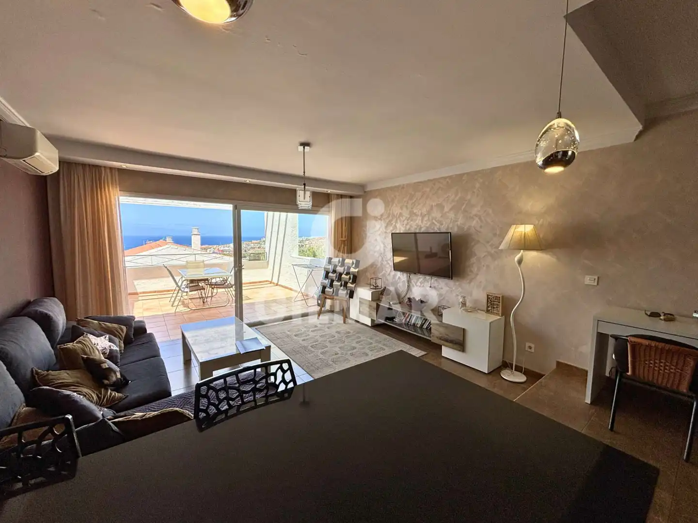 Wohnzimmer von Maisonette zum Verkauf in Adeje mit Terrasse, Möbliert und Gemeinschaftspool