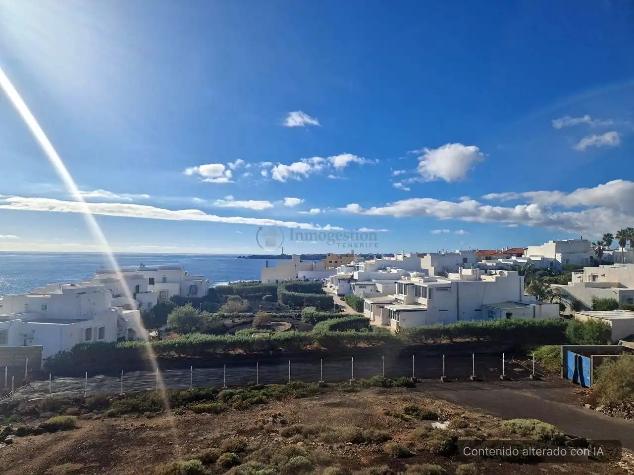 Exterior view of Flat for rent in Arico  with Furnished, Internet and Community pool