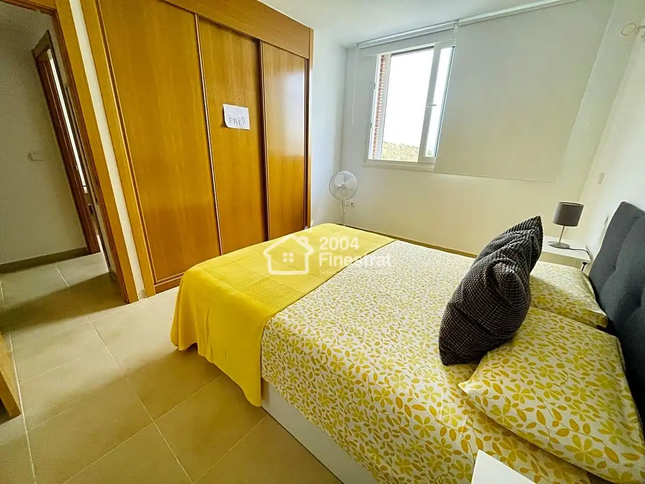 Dormitori de Apartament de lloguer en Villajoyosa / La Vila Joiosa amb Aire condicionat, Terrassa i Moblat
