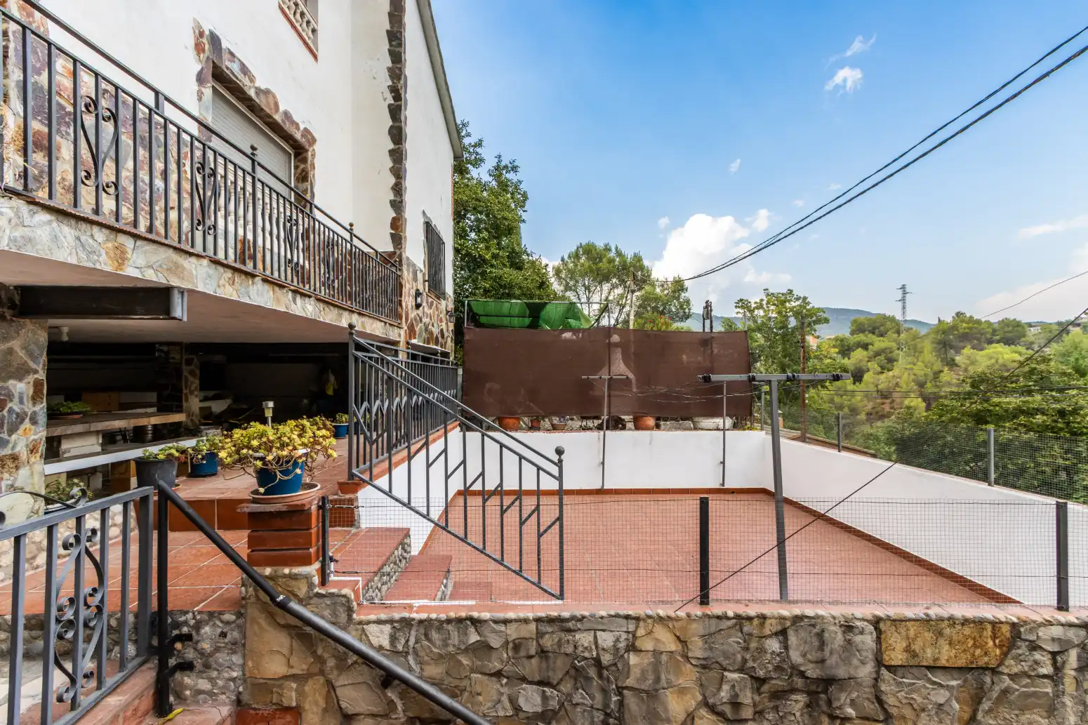 Terraza de Casa o chalet en venta en Vacarisses con Calefacción, Jardín privado y Terraza
