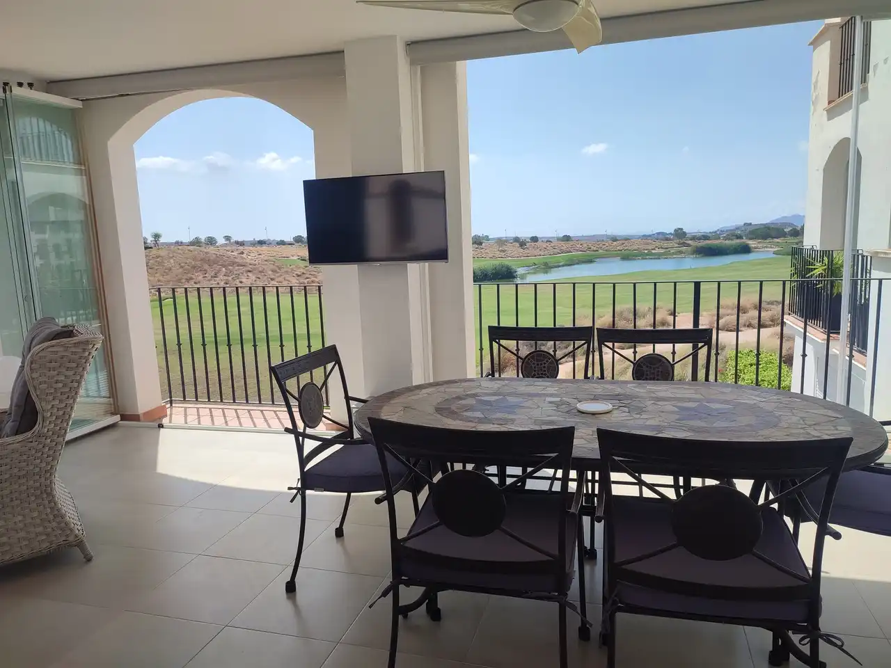 Terrasse von Wohnungen zum Verkauf in Murcia