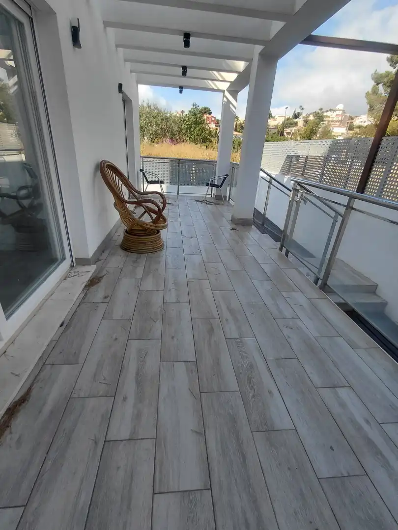Terraza de Casa o chalet de alquiler en La Nucia con Aire acondicionado, Jardín privado y Terraza