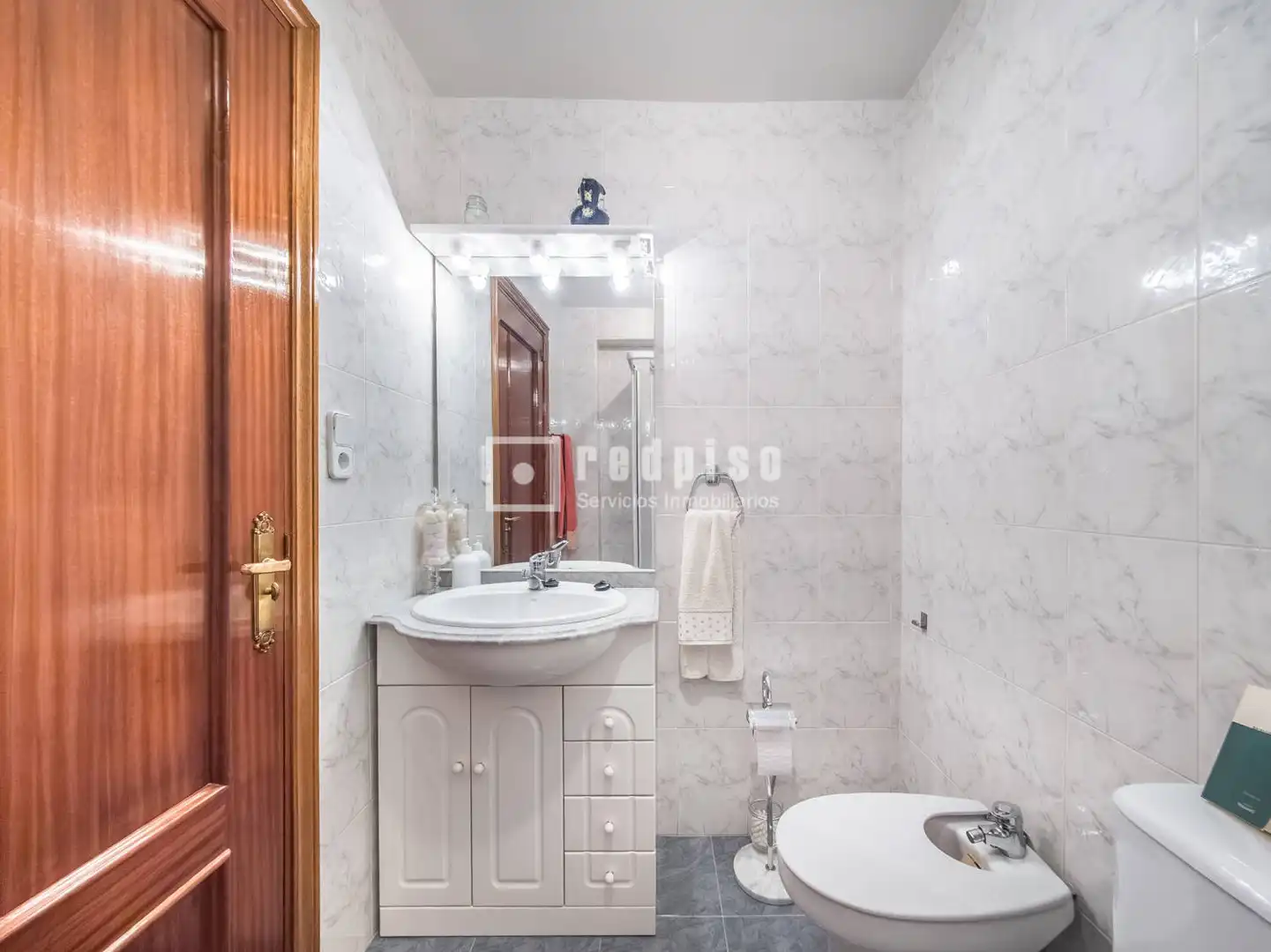 Badezimmer von Wohnung zum Verkauf in Alcorcón mit Heizung und Terrasse