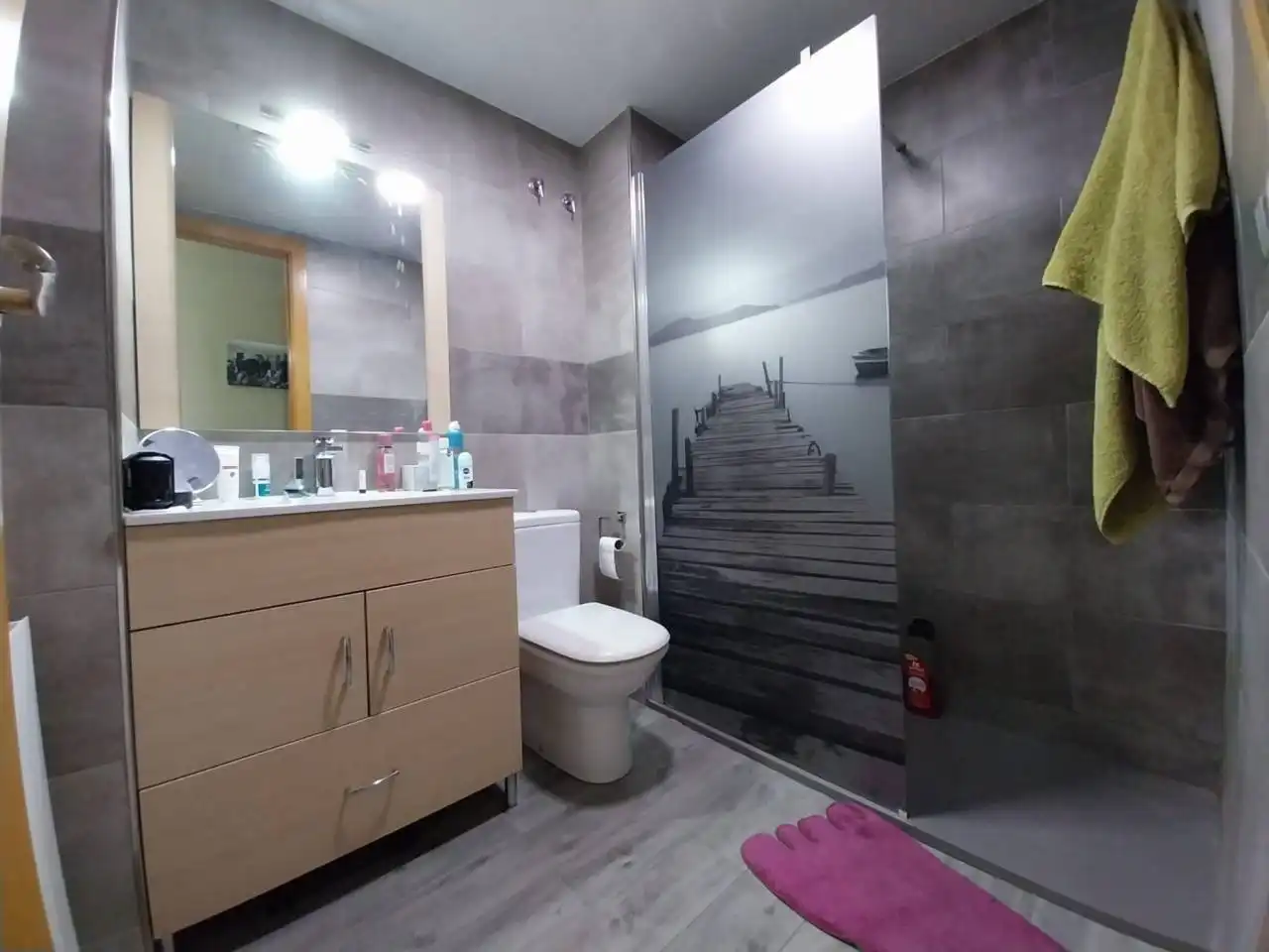 Badezimmer von Maisonette zum Verkauf in Rubí mit Klimaanlage, Heizung und Abstellraum