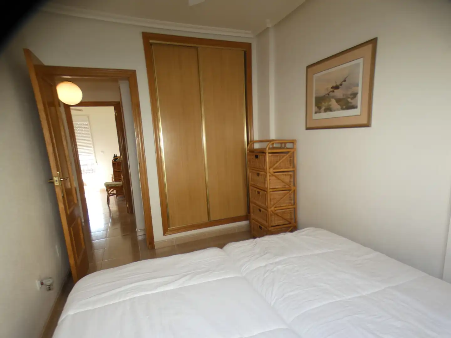 Habitación de Casa adosada en venta en San Pedro del Pinatar con Aire acondicionado, Jardín privado y Amueblado