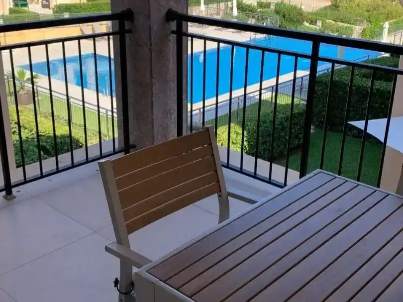Terrace of Flat for sale in Capdepera  with Air Conditioner, Swimming Pool and Balcony