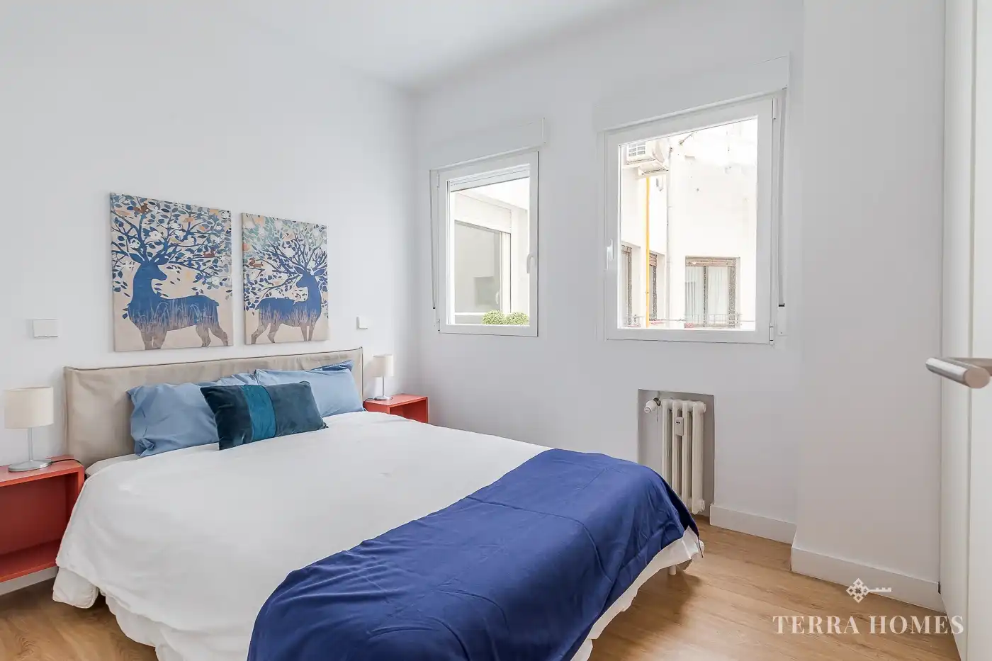 Dormitori de Apartament en venda en Madrid amb Aire condicionat i Moblat
