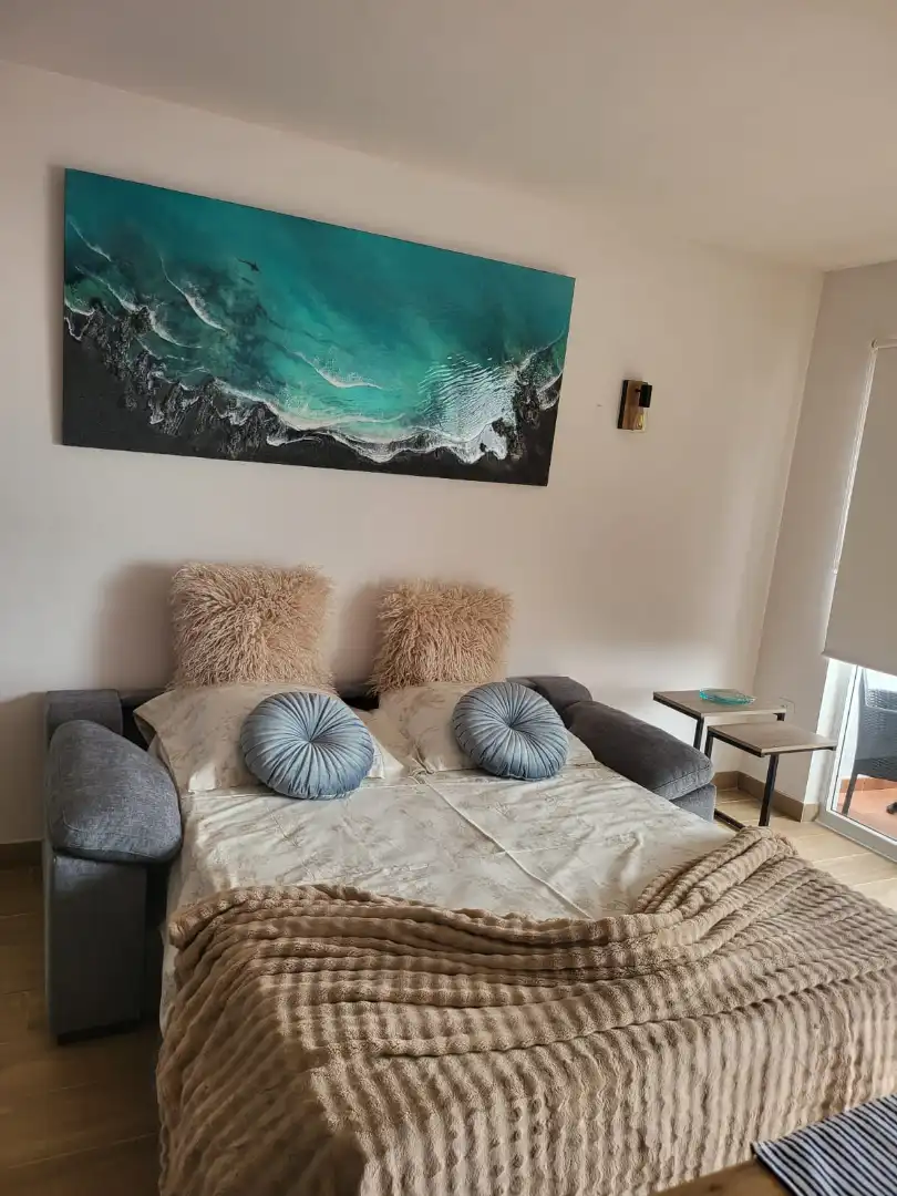 Sala de estar de Piso en venta en Los Realejos con Terraza, Amueblado y Horno