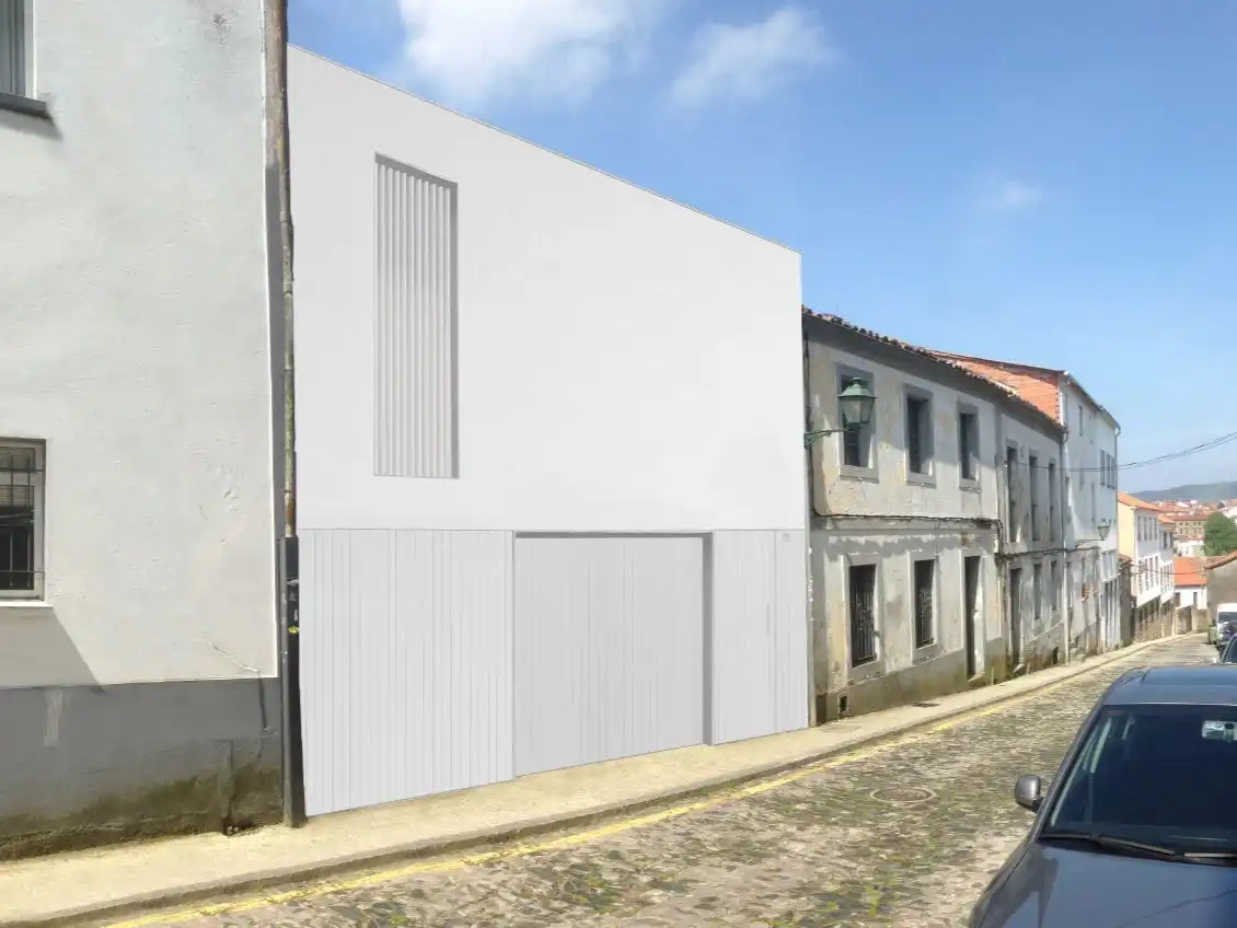 Exterior view of Residential for sale in Santiago de Compostela 