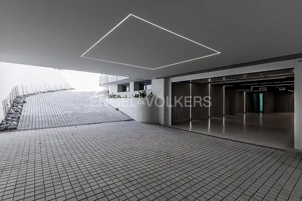 Vista exterior de Casa o chalet en venta en Barcelona con Aire acondicionado, Calefacción y Jardín privado