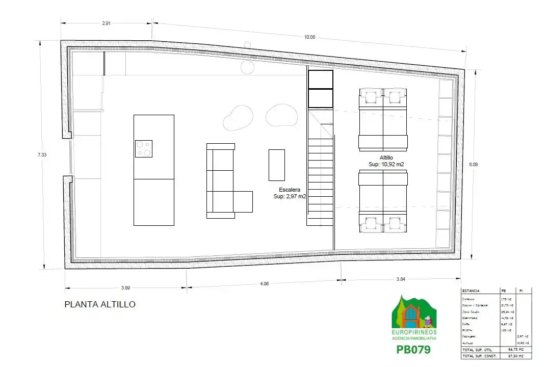 Finca rústica en venta en Puértolas