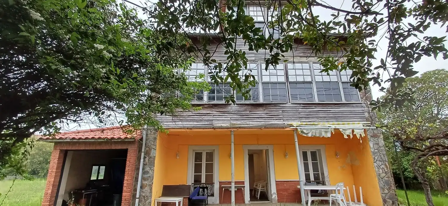 Exterior view of Houses for sale in Castrillón  with Terrace, Storage room and Swimming Pool