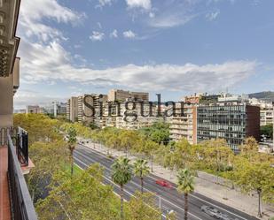 Vista exterior de Pis de lloguer en  Barcelona Capital amb Aire condicionat, Calefacció i Terrassa