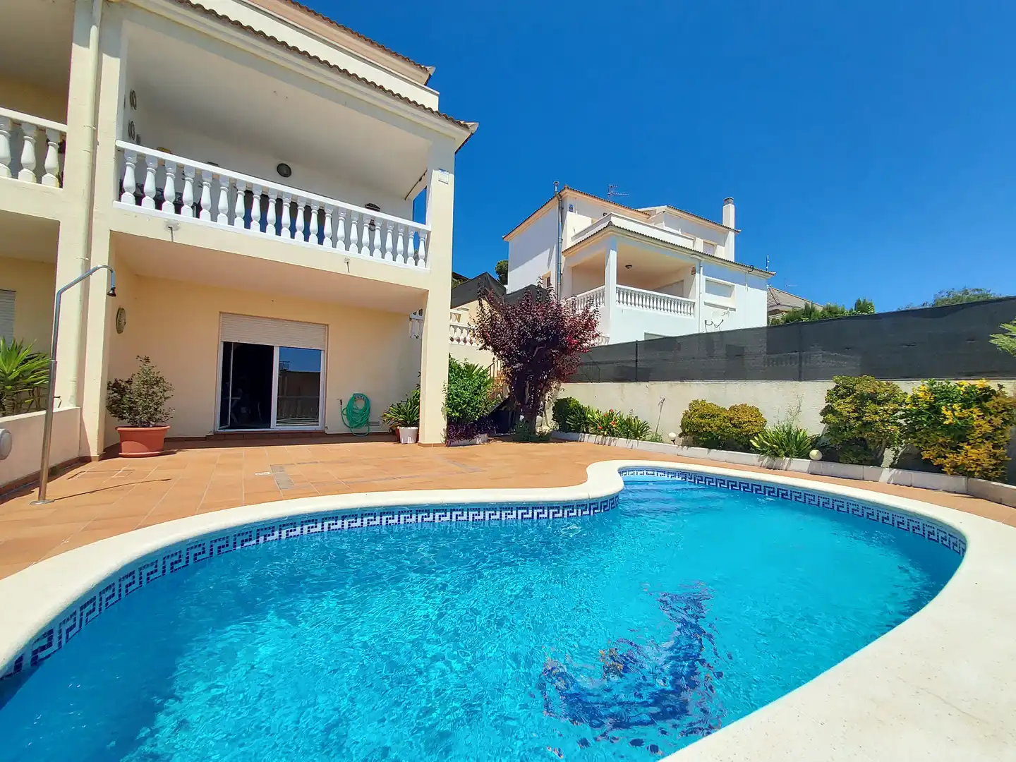 Piscina de Casa adosada en venta en El Vendrell con Jardín privado, Terraza y Piscina