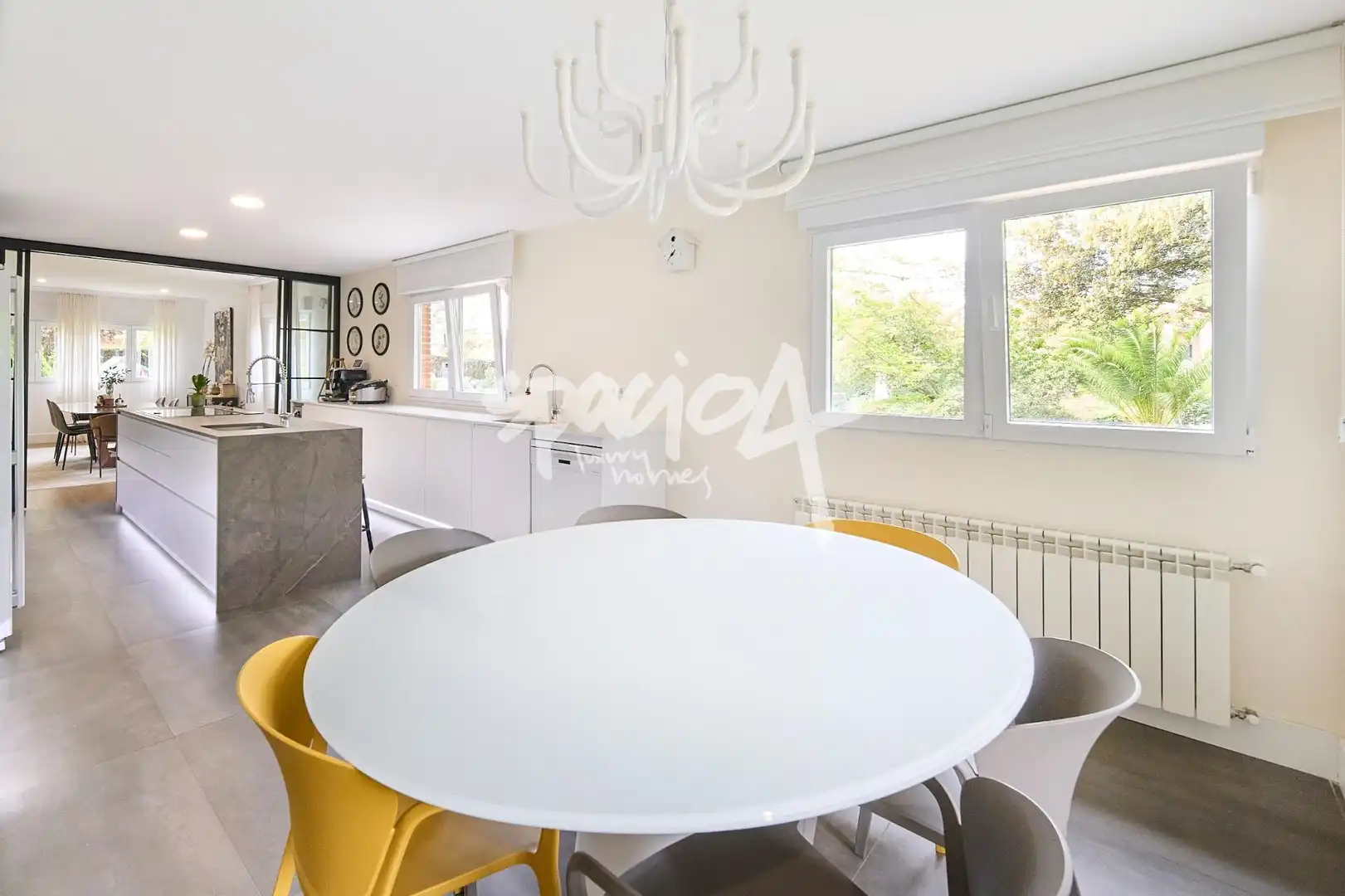 Comedor de Casa o chalet de alquiler en Boadilla del Monte con Aire acondicionado, Calefacción y Jardín privado