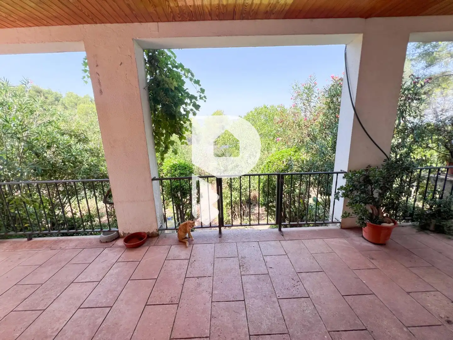 Terrassa de Casa o xalet en venda en Pallejà amb Aire condicionat, Calefacció i Jardí privat