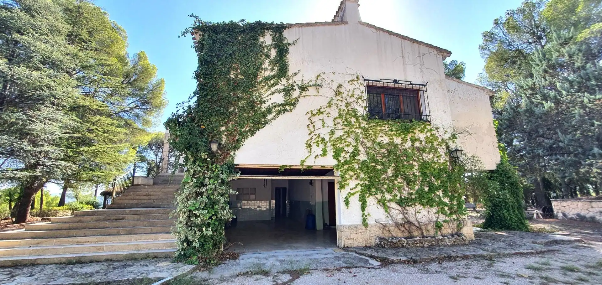 Vista exterior de Casa o xalet en venda en Cocentaina amb Calefacció, Jardí privat i Terrassa