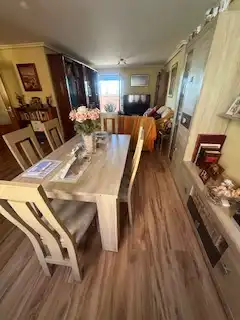 Comedor de Piso en venta en Valverde de la Virgen con Calefacción, Parquet y Terraza