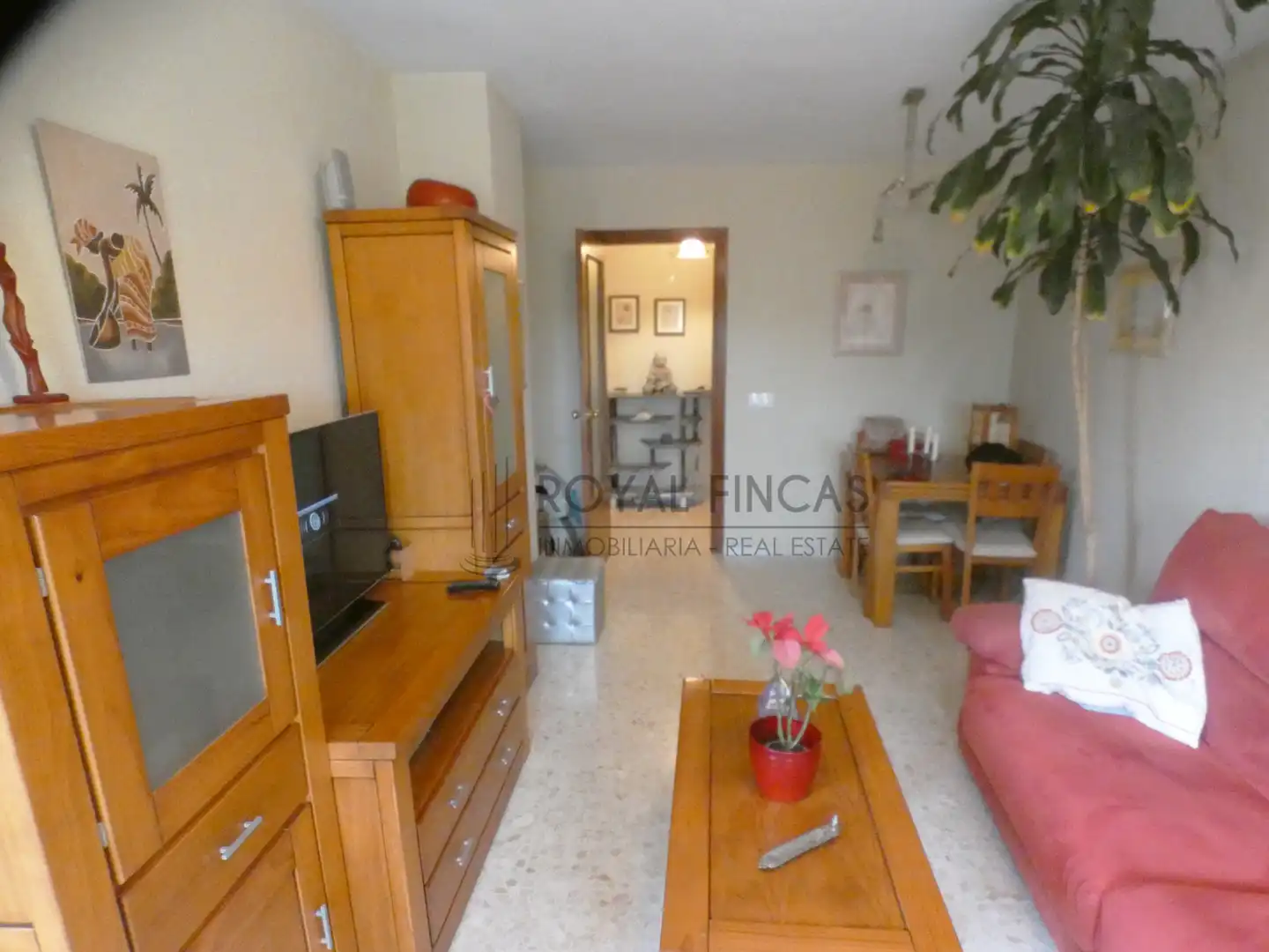 Living room of Flat for sale in Málaga  with Air Conditioner, Terrace and Storage room