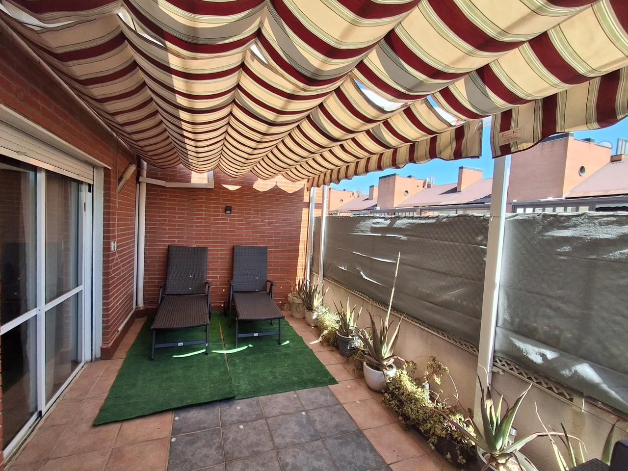 Terrace of Attic for sale in  Madrid Capital  with Air Conditioner, Heating and Parquet flooring