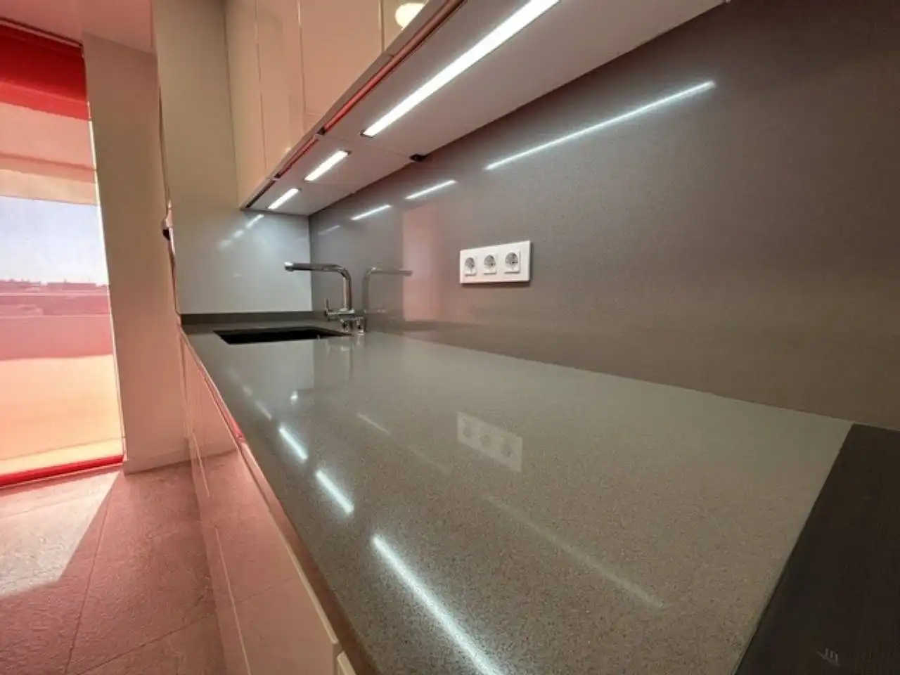 Kitchen of Flat for sale in Terrassa  with Air Conditioner, Heating and Terrace