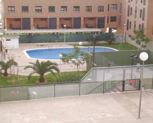 Swimming pool of Flat to rent in Gandia  with Air Conditioner, Heating and Private garden