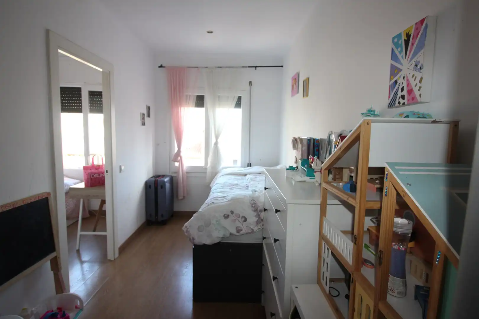 Bedroom of Flat for sale in Figueres  with Terrace and Storage room