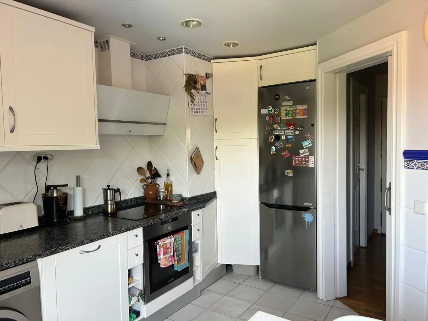 Cuina de Dúplex en venda en Villamediana de Iregua amb Calefacció, Parquet i Terrassa